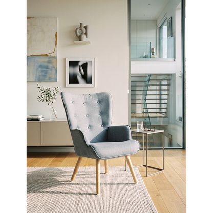 Πολυθρόνα Burnaby Γκρι 68x68x97.5