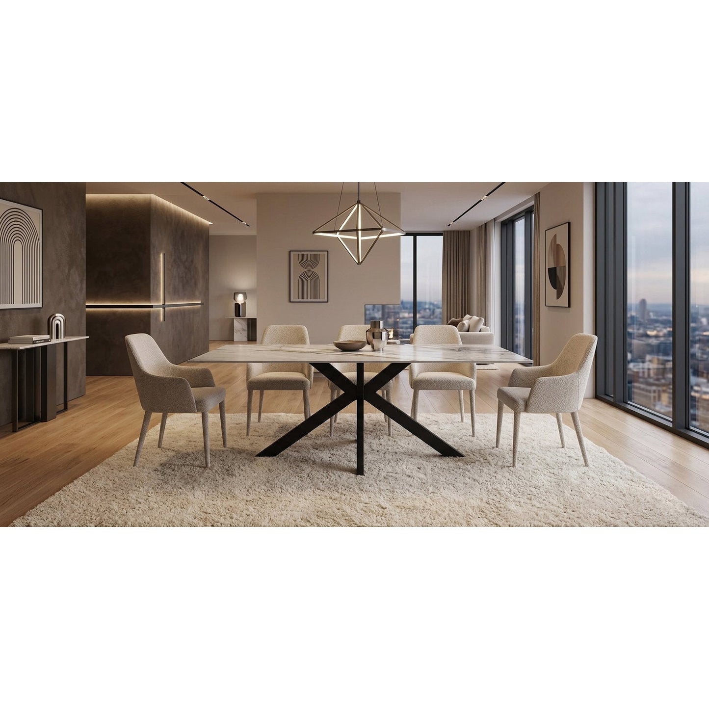 Τραπέζι Stratford 180x90x76