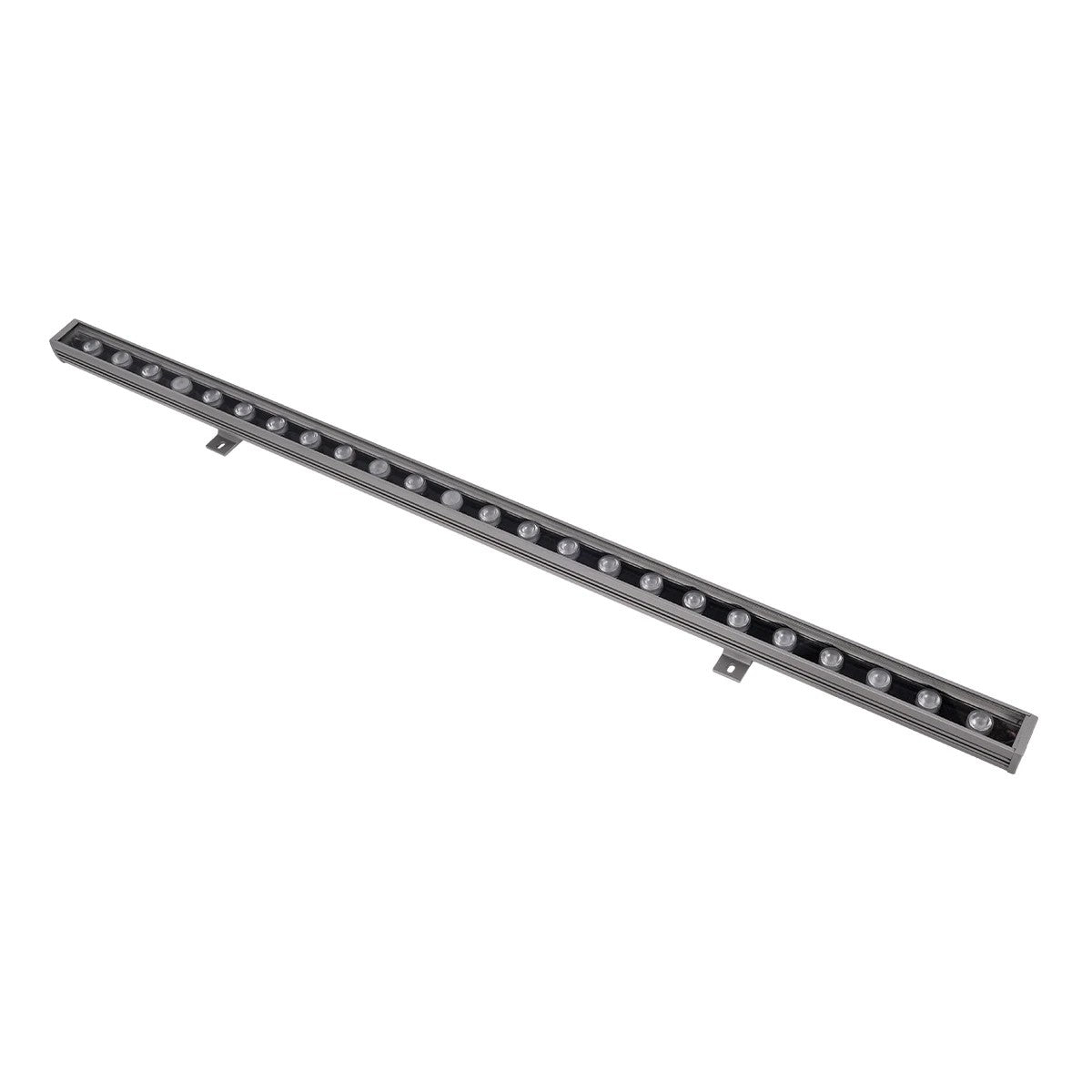 WASHERFAIA S-90093 Μπάρα Φωτισμού Wall Washer LED 24W 2880lm 15° DC 24V Αδιάβροχο IP65 Ψυχρό Λευκό 6000K Dimmable - Bridgelux SMD Chip - Ασημί - Μ100 x Π4 x Υ6.1