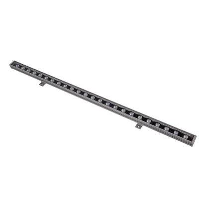WASHERFAIA S-90093 Μπάρα Φωτισμού Wall Washer LED 24W 2880lm 15° DC 24V Αδιάβροχο IP65 Ψυχρό Λευκό 6000K Dimmable - Bridgelux SMD Chip - Ασημί - Μ100 x Π4 x Υ6.1