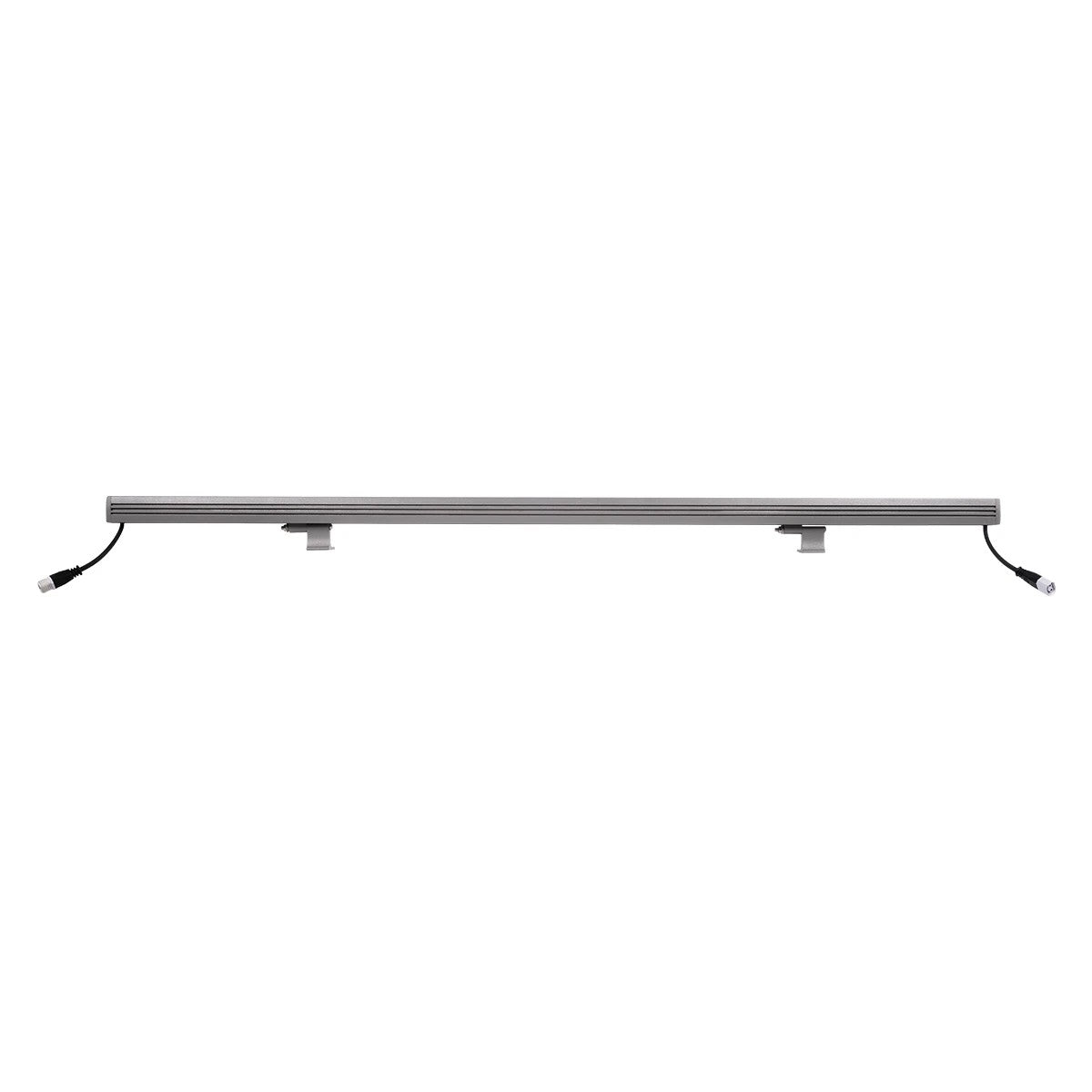 WASHERFAIA S-90093 Μπάρα Φωτισμού Wall Washer LED 24W 2880lm 15° DC 24V Αδιάβροχο IP65 Ψυχρό Λευκό 6000K Dimmable - Bridgelux SMD Chip - Ασημί - Μ100 x Π4 x Υ6.1