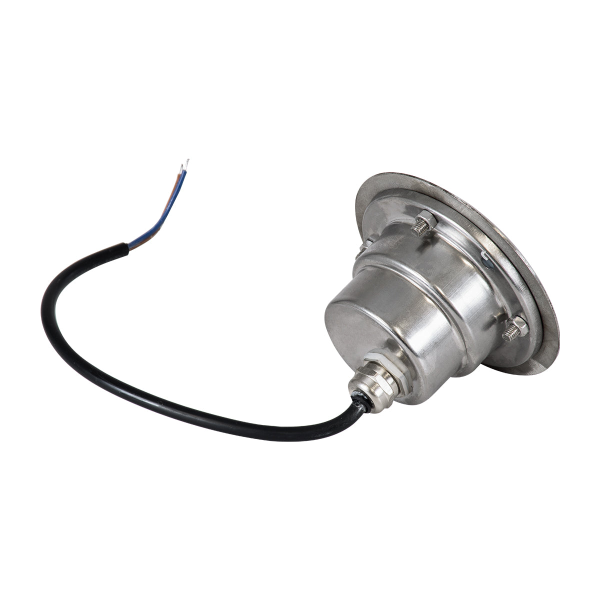 UNDERGROUND-FANI S-90979 Χωνευτό Φωτιστικό Σποτ Δαπέδου LED 12W 1080lm 60° DC 24V Αδιάβροχο IP68 Φ10 x Υ7.5cm Θερμό Λευκό 2700K - Ανοξείδωτο Ατσάλι