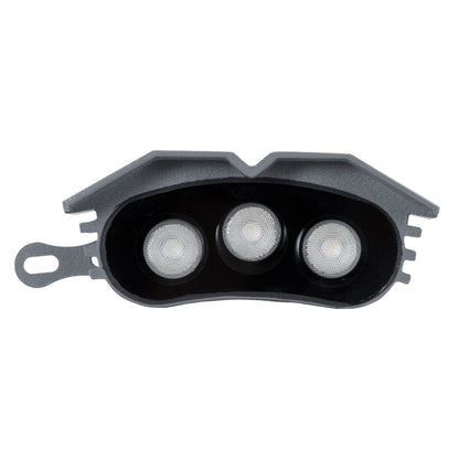 TREELIGHT-ZINA S-90982 Κυρτή Μπάρα Φωτισμού Wall Washer με Αντιθαμβωτική Γρίλια Ειδική για Φυτά - Δέντρα LED 3W 255lm 30° DC 24V Αδιάβροχο IP65 L11 x W6.5 x H5cm με Αυτόματα Προγράμματα Εναλλαγής Χρωμάτων Πολύχρωμο RGBW - Γκρι Ανθρακί