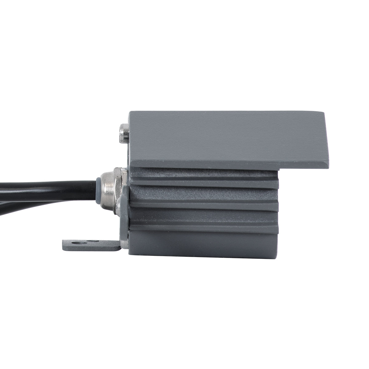 TREELIGHT-ZINA S-90982 Κυρτή Μπάρα Φωτισμού Wall Washer με Αντιθαμβωτική Γρίλια Ειδική για Φυτά - Δέντρα LED 3W 255lm 30° DC 24V Αδιάβροχο IP65 L11 x W6.5 x H5cm με Αυτόματα Προγράμματα Εναλλαγής Χρωμάτων Πολύχρωμο RGBW - Γκρι Ανθρακί