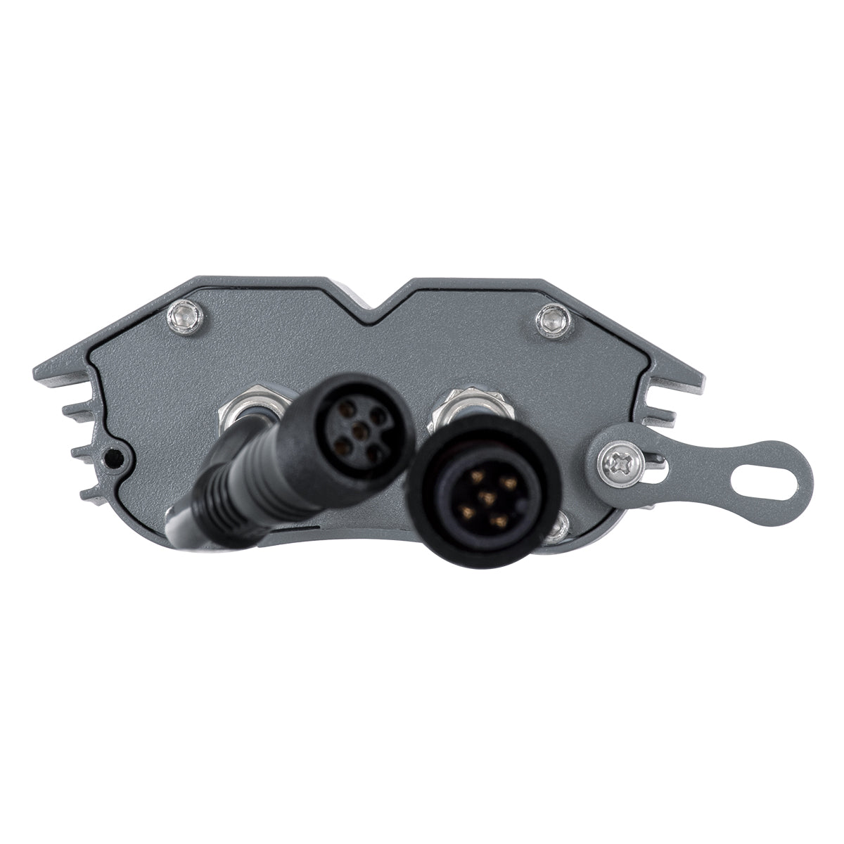 TREELIGHT-ZINA S-90982 Κυρτή Μπάρα Φωτισμού Wall Washer με Αντιθαμβωτική Γρίλια Ειδική για Φυτά - Δέντρα LED 3W 255lm 30° DC 24V Αδιάβροχο IP65 L11 x W6.5 x H5cm με Αυτόματα Προγράμματα Εναλλαγής Χρωμάτων Πολύχρωμο RGBW - Γκρι Ανθρακί