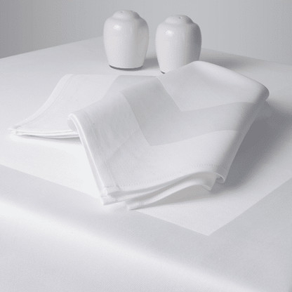 Τραπεζομάντηλο Εστιατορίου Λευκό 105x105εκ