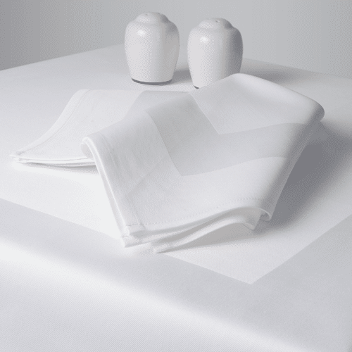 Τραπεζομάντηλο Εστιατορίου Λευκό 105x105εκ