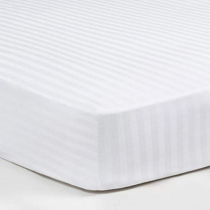 Σεντόνι Ξενοδοχείου με Λάστιχο Σατέν Ρίγα 160x200+40εκ 80% Cotton 20% Polyester Πεννιέ 220tc