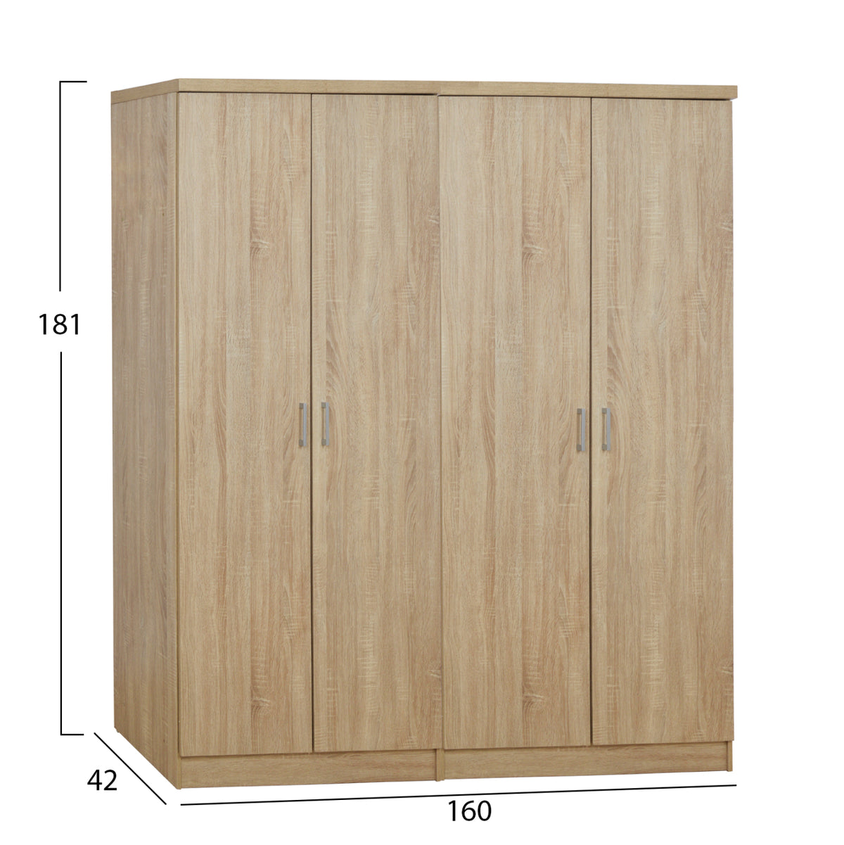 ΣΕΤ 2 ΤΜΧ ΝΤΟΥΛΑΠΑ 4ΦΥΛΛΗ SONAMA 160x42x181