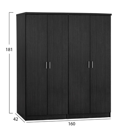 ΣΕΤ 2 ΤΜΧ ΝΤΟΥΛΑΠΑ 4ΦΥΛΛΗ ZEBRANO 160x42x181