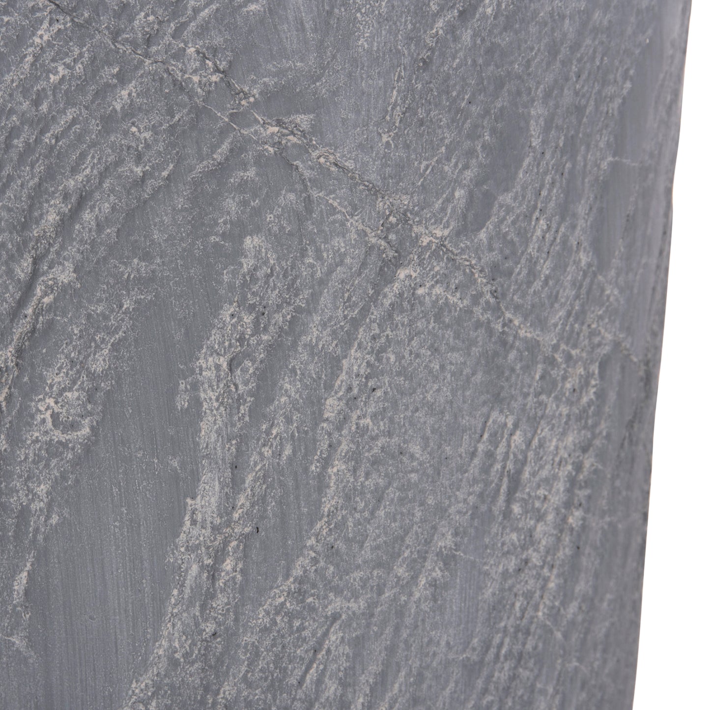 ΣΕΤ 3 ΤΜΧ ΓΛΑΣΤΡΕΣ ΚΥΛΙΝΔΡΟΙ GARDENER FIBERCLAY ΧΡΩΜΑ CEMENT Φ44x79