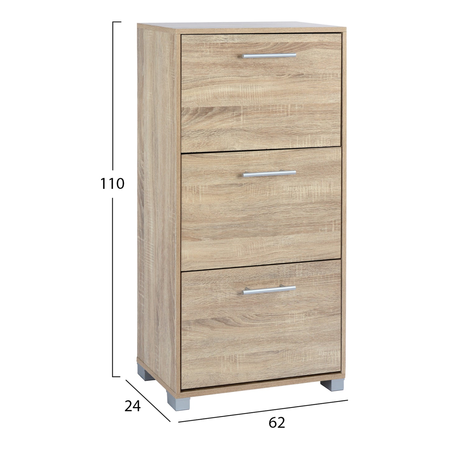 STUDENT SET 3 TMX DESK + BOOKCASE + SHOE CABINET