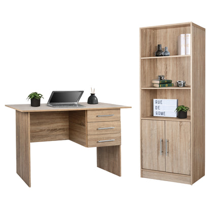 STUDENT DESK + BOOKCASE SET