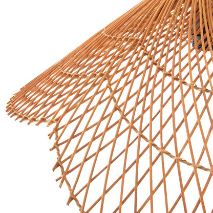 PENDANT LIGHT SET ROPE AND NATURAL RATTAN Φ58.5x131