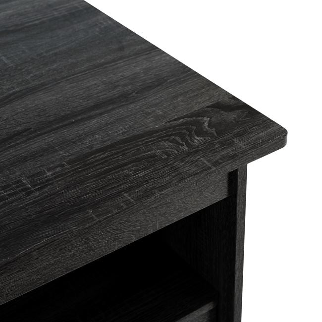 2PC OFFICE SET DESK & DRAWER UNIT ANTHRACITE COLOR