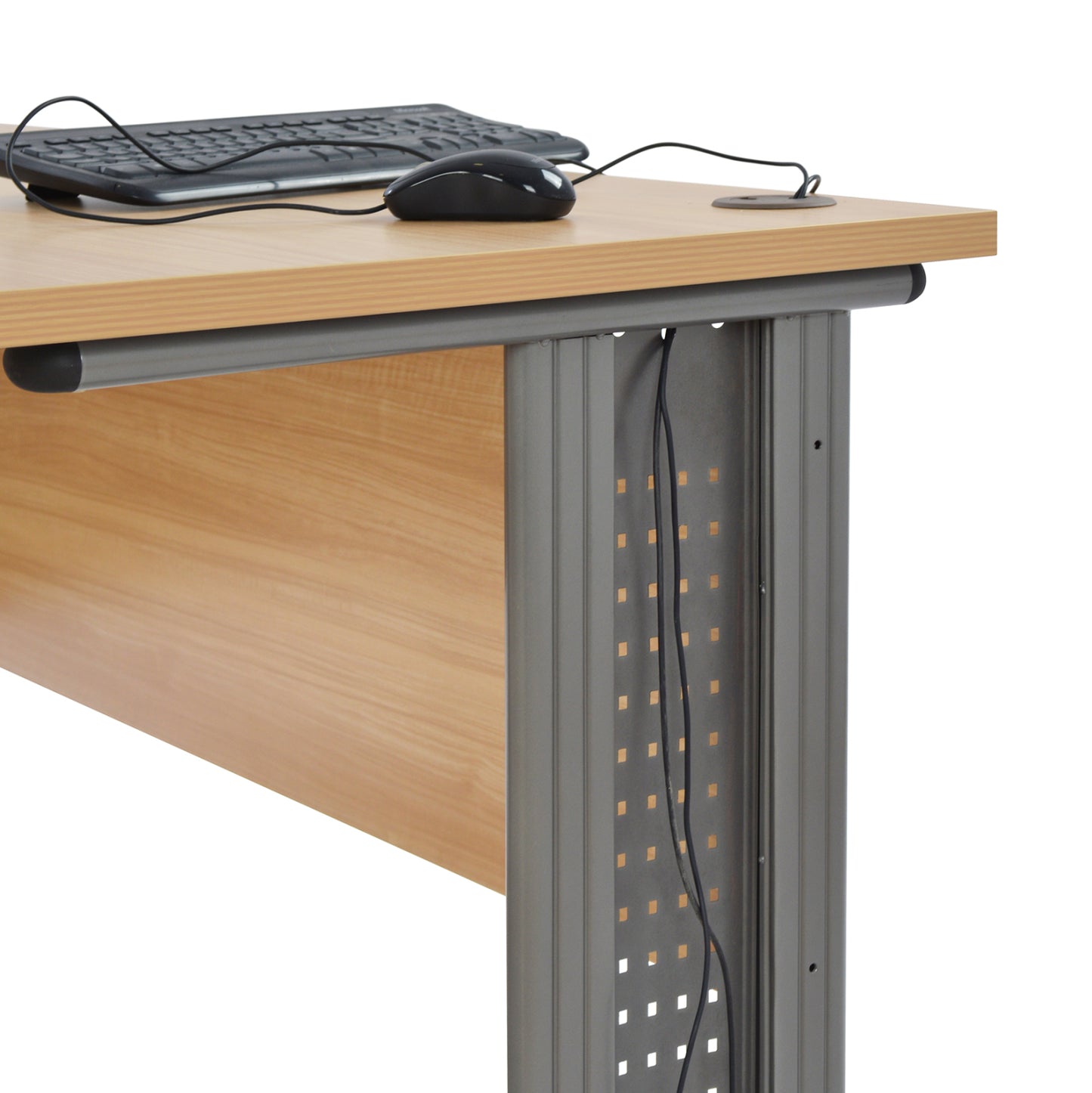2-PIECE DESK SET IN BEECH COLOUR