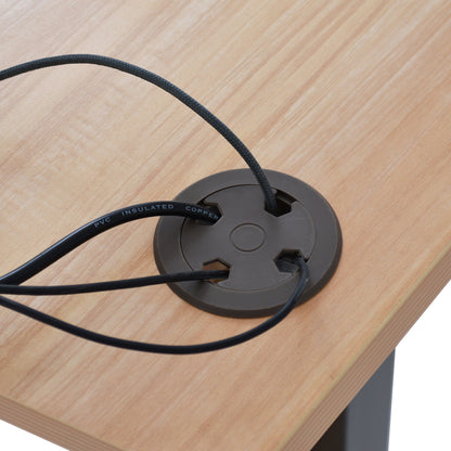 2-PIECE DESK SET IN BEECH COLOUR