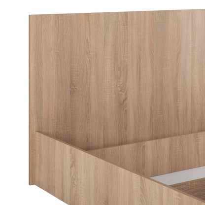 ΣΕΤ ΚΡΕΒΑΤΟΚΑΜΑΡΑΣ 5 ΤΜΧ ADLER ΜΕΛΑΜΙΝΗ SONAMA OAK ΓΙΑ ΣΤΡΩΜΑ 160x200εκ