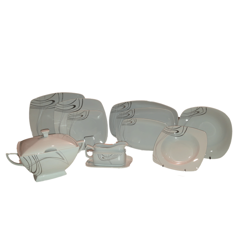 Σερβίτσιο Φαγητού Πορσελάνης 72 Τεμαχίων