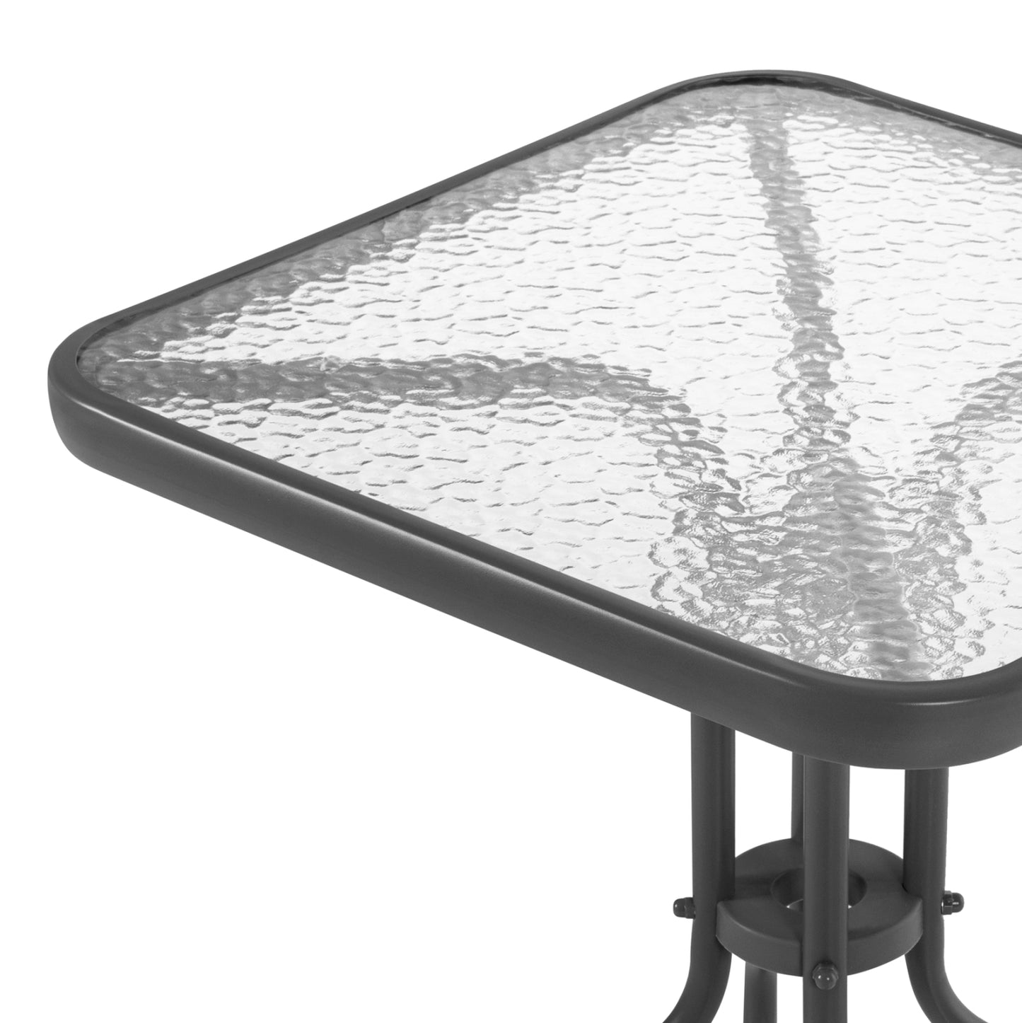 ΣΕΤ ΤΡΑΠΕΖΑΡΙΑΣ 3 ΤΜΧ ΜΕ 2 ΚΑΡΕΚΛΕΣ & ΤΡΑΠΕΖΙ 60x60εκ