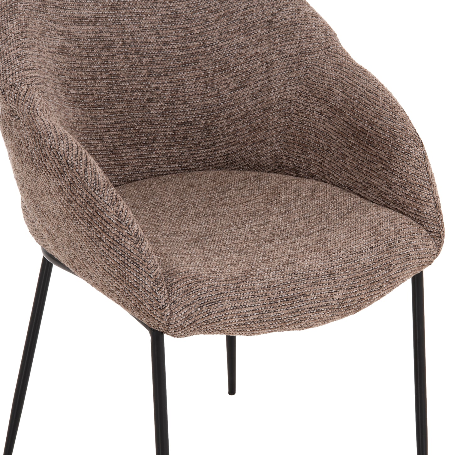 ΣΕΤ ΤΡΑΠΕΖΑΡΙΑΣ 5 ΤΜΧ DRENNY ΚΕΡΑΜΙΚΟ TOP ΥΦΑΣΜΑ TAUPE & ΜΕΤΑΛ. ΠΟΔΙΑ