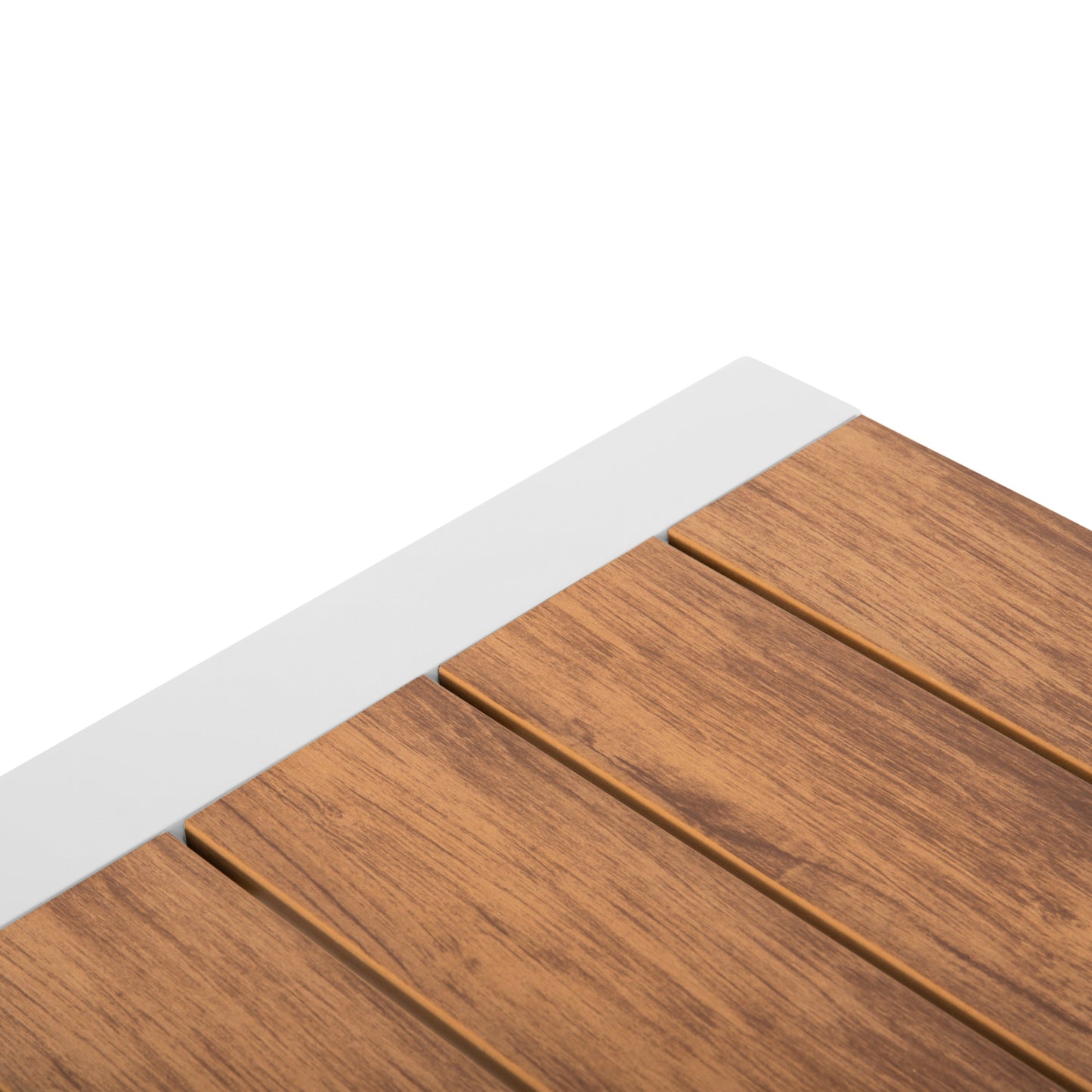 ΣΕΤ ΤΡΑΠΕΖΑΡΙΑΣ 5 ΤΜΧ MAGNET ΑΛΟΥΜΙΝΙΟ ΛΕΥΚΟ POLYWOOD P.E. ΣΧΟΙΝΙ