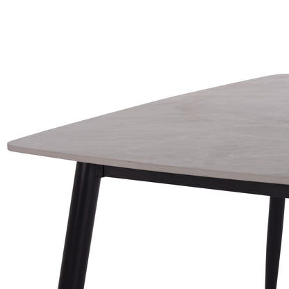 ΣΕΤ ΤΡΑΠΕΖΑΡΙΑΣ 5 ΤΜΧ RAVEN ΚΕΡΑΜΙΚΟ TOP ΓΚΡΙ ΜΑΡΜΑΡΟ ΓΚΡΙ ΥΦΑΣΜΑ