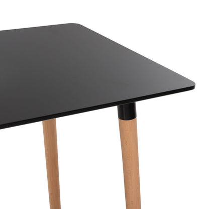 ΣΕΤ ΤΡΑΠΕΖΑΡΙΑΣ 5 ΤΜΧ LIO MDF TOP & ΠΟΛΥΠΡΟΠΥΛΕΝΙΟ ΣΕ ΜΑΥΡΟ