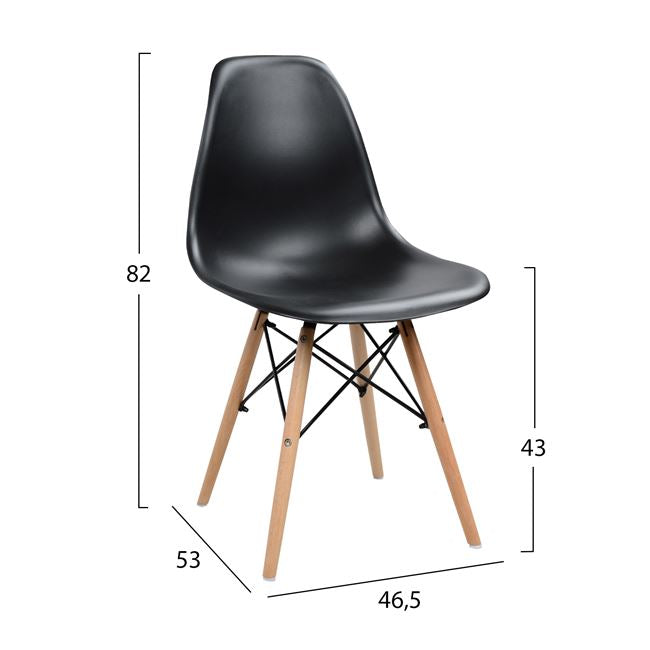 ΣΕΤ ΤΡΑΠΕΖΑΡΙΑΣ 5 ΤΜΧ ΤΡΑΠΕΖΙ & ΚΑΡΕΚΛΕΣ TWIST 120x70x76,5