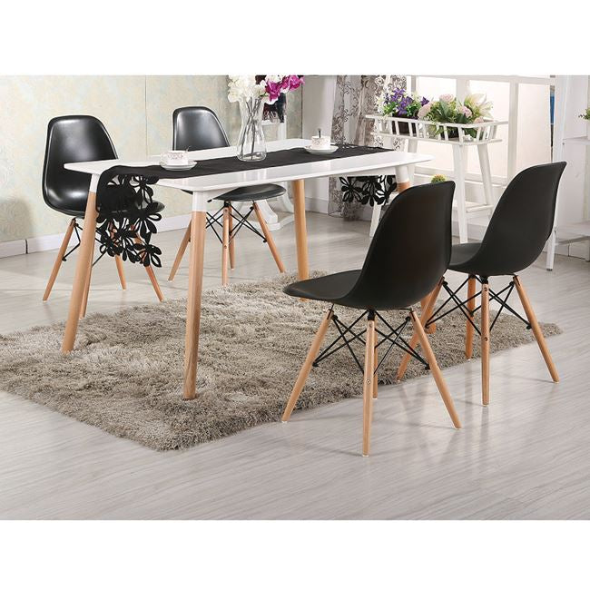 ΣΕΤ ΤΡΑΠΕΖΑΡΙΑΣ 5 ΤΜΧ ΜΕ ΤΡΑΠΕΖΙ MINIMAL & ΚΑΡΕΚΛΑ TWIST 120x80x73