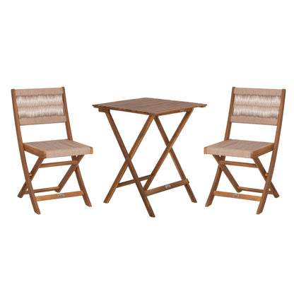 ΣΕΤ ΤΡΑΠΕΖΑΡΙΑΣ ΕΞ. ΧΩΡΟΥ ΑΝΑΔΙΠΛΟΥΜΕΝΟ 3 ΤΜΧ SIGGE ΞΥΛΟ ΑΚΑΚΙΑΣ ΣΕ ΦΥΣΙΚΟ
