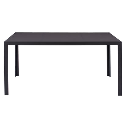 DINING SET OUTDOOR 5PCS MIRI ALUMINUM METAL TEXTILENE IN GREY