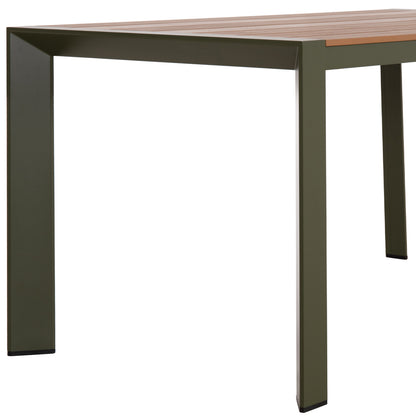 ΣΕΤ ΤΡΑΠΕΖΑΡΙΑΣ ΕΞ. ΧΩΡΟΥ 5 ΤΜΧ HILLIARD OLIVE GREEN ΑΛΟΥΜΙΝΙΟ POLYWOOD