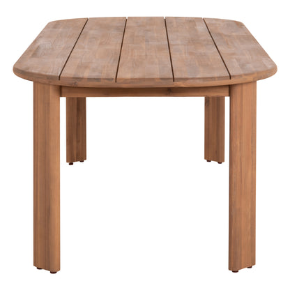 OUTDOOR DINING SET 7 PCS RAIKKO ACACIA WOOD & NATURAL ROPE