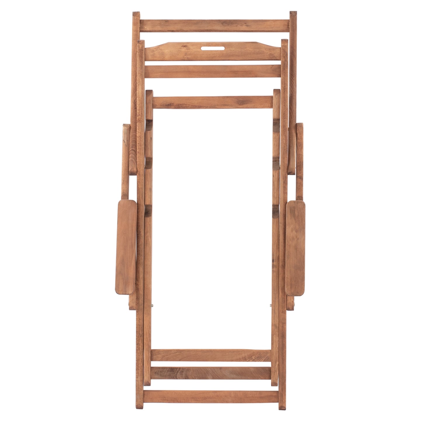 LOUNGE CHAIR WITH ARMREST LIMNOS EMB/SMOS WALNUT 62,5x97x105