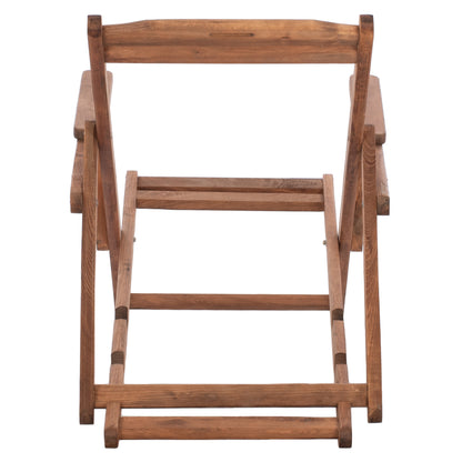 LOUNGE CHAIR WITH ARMREST LIMNOS EMB/SMOS WALNUT 62,5x97x105