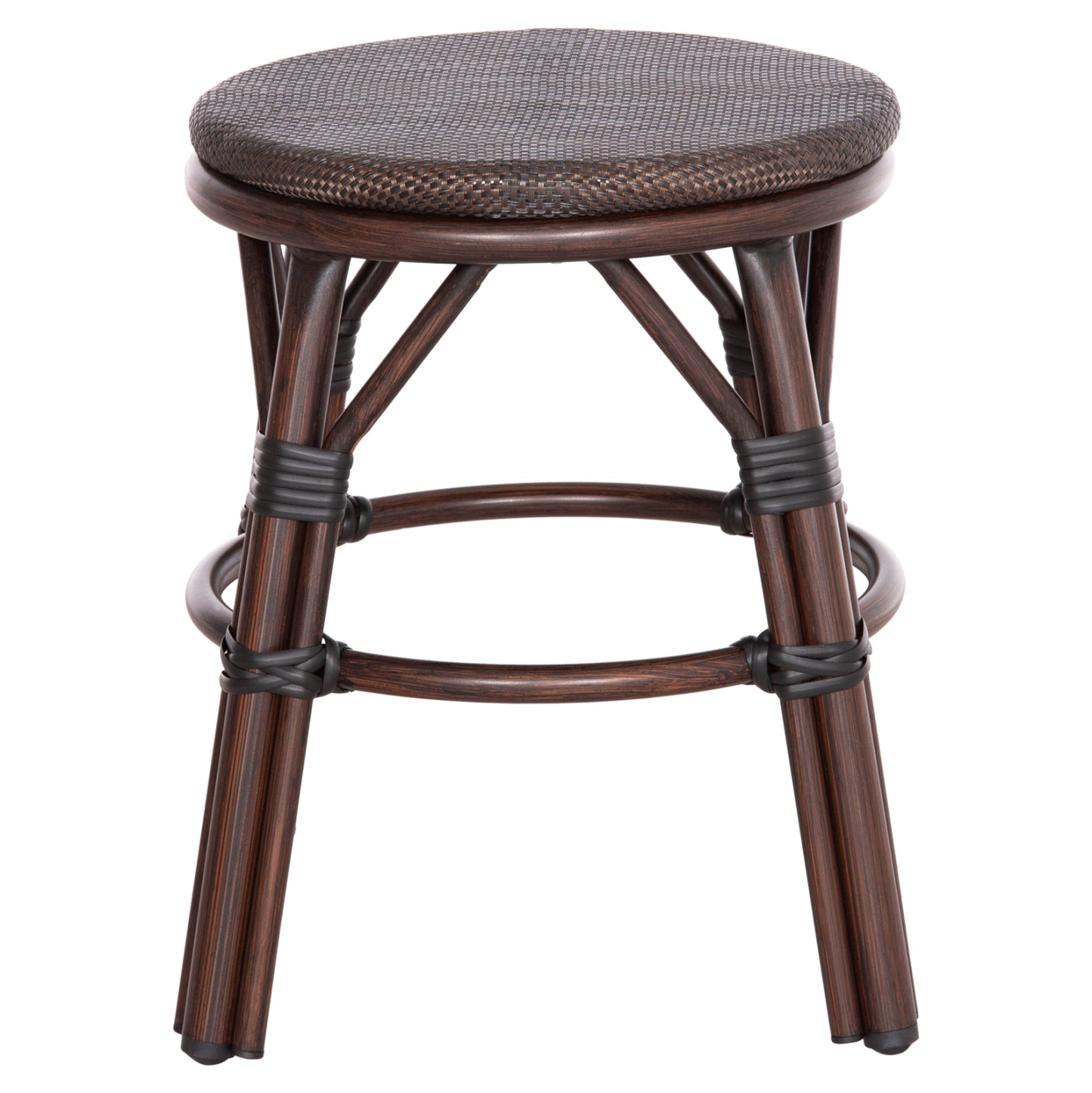 ΣΚΑΜΠΟ ΑΛΟΥΜΙΝΙΟΥ CHINO BAMBOO LOOK ΚΑΦΕ TEXTILENE ΚΑΦΕ Φ36x46