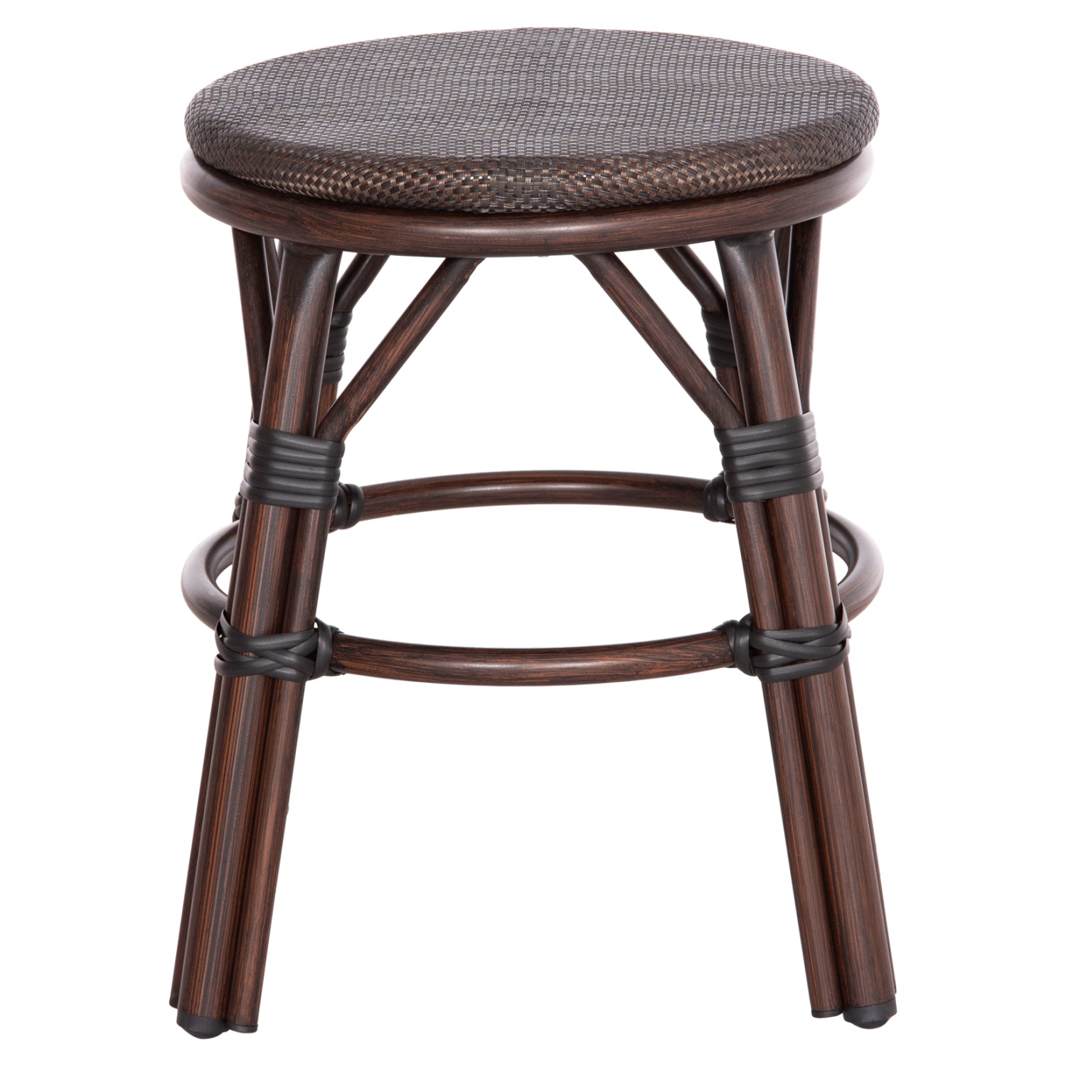 ΣΚΑΜΠΟ ΑΛΟΥΜΙΝΙΟΥ CHINO BAMBOO LOOK ΚΑΦΕ TEXTILENE ΚΑΦΕ Φ36x46
