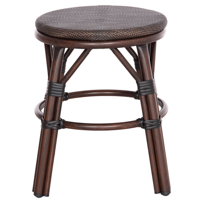 ΣΚΑΜΠΟ ΑΛΟΥΜΙΝΙΟΥ CHINO BAMBOO LOOK ΚΑΦΕ TEXTILENE ΚΑΦΕ Φ36x46