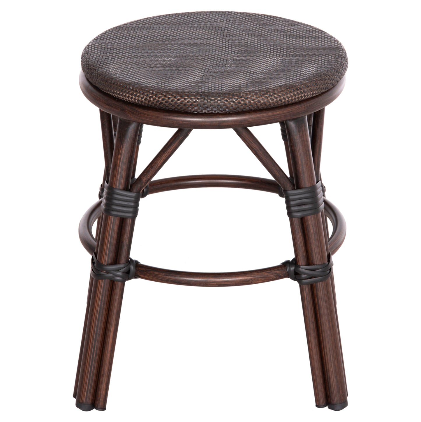 ΣΚΑΜΠΟ ΑΛΟΥΜΙΝΙΟΥ CHINO BAMBOO LOOK ΚΑΦΕ TEXTILENE ΚΑΦΕ Φ36x46