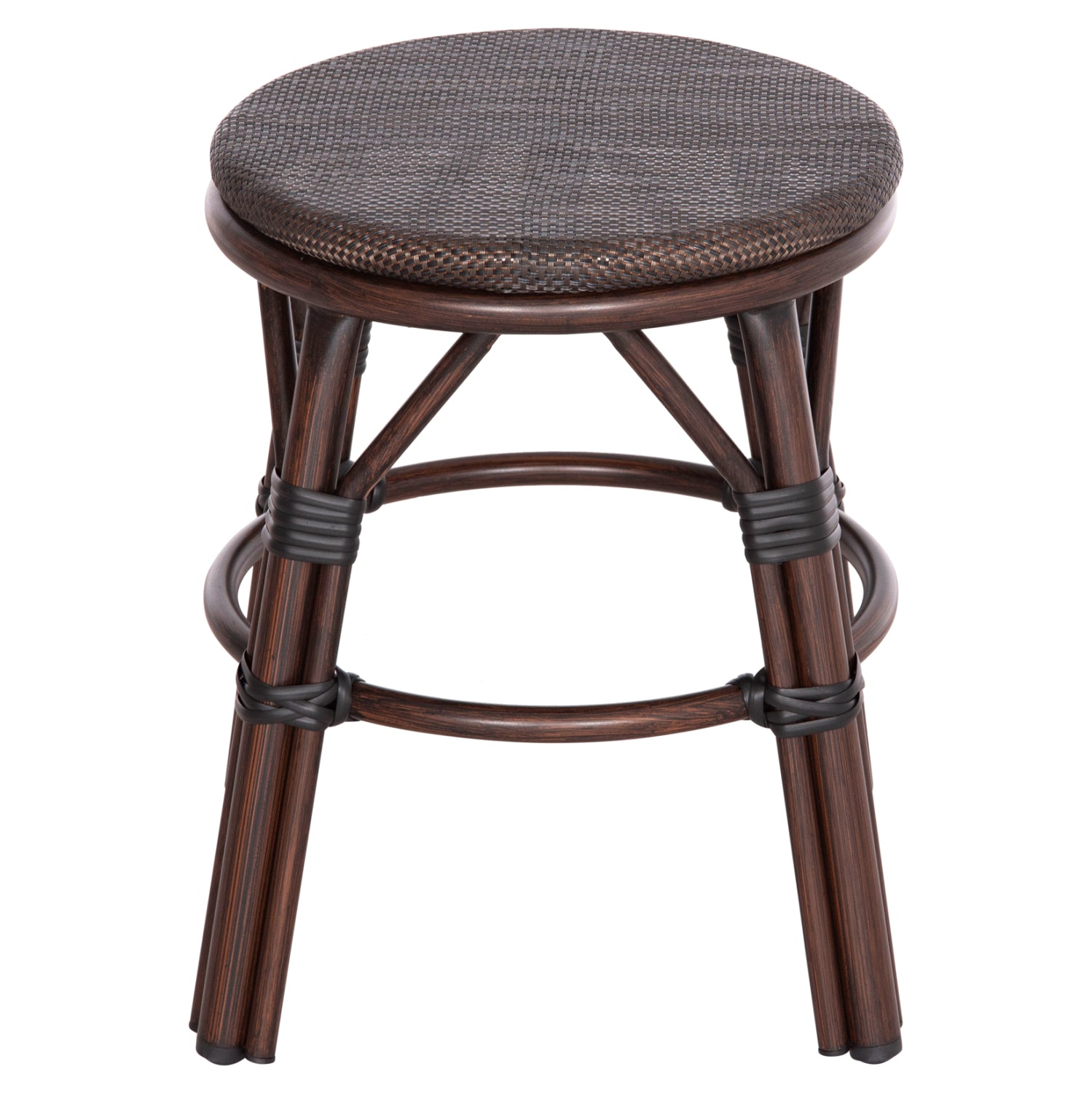 ΣΚΑΜΠΟ ΑΛΟΥΜΙΝΙΟΥ CHINO BAMBOO LOOK ΚΑΦΕ TEXTILENE ΚΑΦΕ Φ36x46