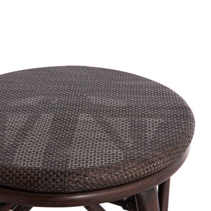 ΣΚΑΜΠΟ ΑΛΟΥΜΙΝΙΟΥ CHINO BAMBOO LOOK ΚΑΦΕ TEXTILENE ΚΑΦΕ Φ36x46
