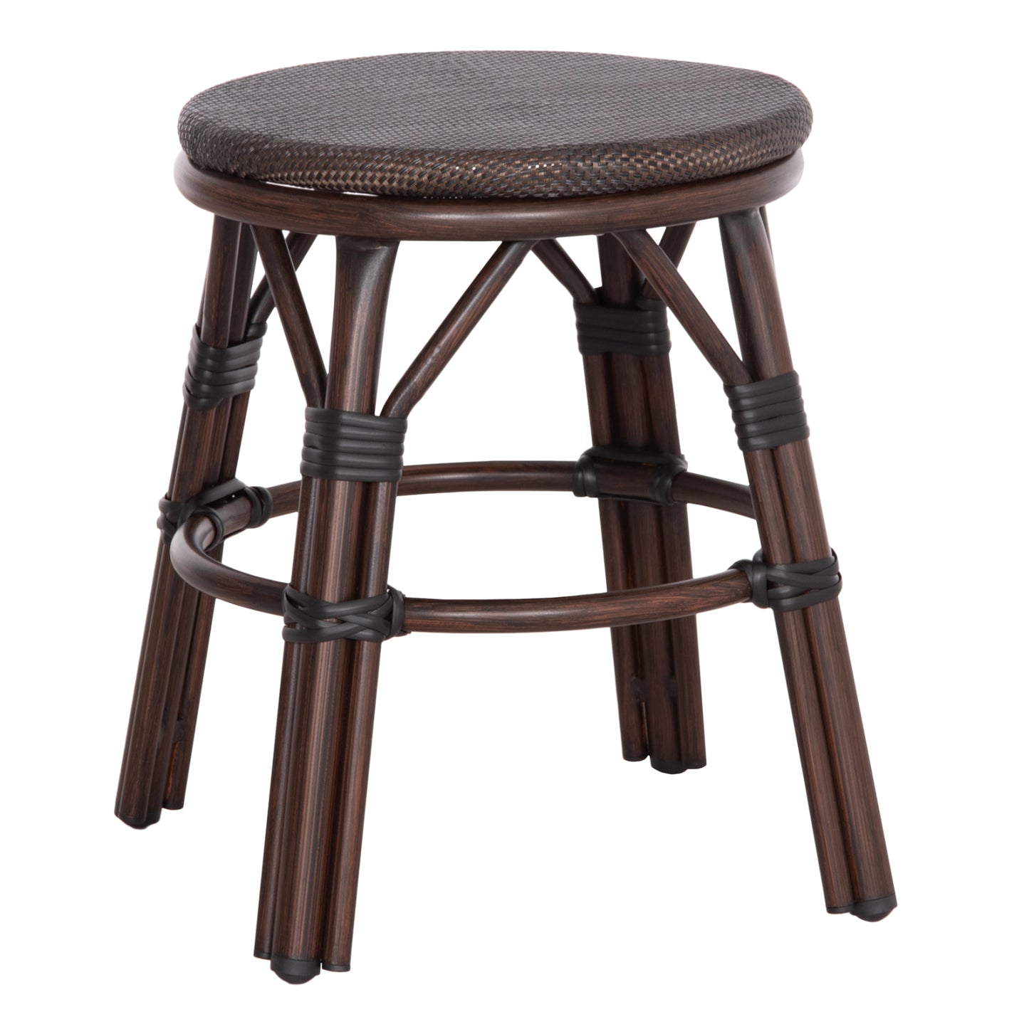 ΣΚΑΜΠΟ ΑΛΟΥΜΙΝΙΟΥ CHINO BAMBOO LOOK ΚΑΦΕ TEXTILENE ΚΑΦΕ Φ36x46