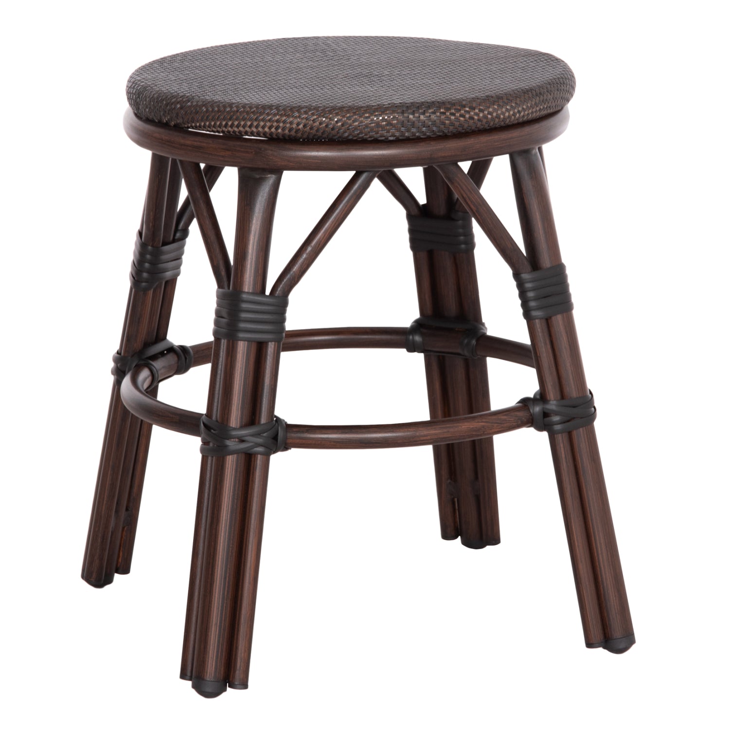 ΣΚΑΜΠΟ ΑΛΟΥΜΙΝΙΟΥ CHINO BAMBOO LOOK ΚΑΦΕ TEXTILENE ΚΑΦΕ Φ36x46