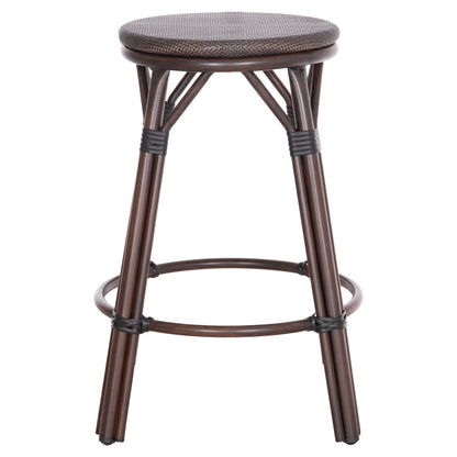 ΣΚΑΜΠΟ ΑΛΟΥΜΙΝΙΟΥ ΜΕΣ. ΥΨΟΥΣ CHINO BAMBOO LOOK & TEXTILENE ΚΑΦΕ 43x43x65