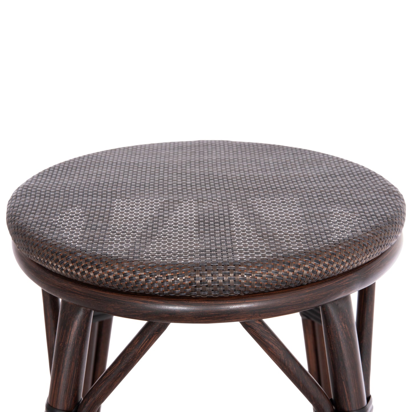 ΣΚΑΜΠΟ ΑΛΟΥΜΙΝΙΟΥ ΜΕΣ. ΥΨΟΥΣ CHINO BAMBOO LOOK & TEXTILENE ΚΑΦΕ 43x43x65