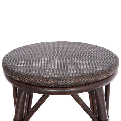 ΣΚΑΜΠΟ ΑΛΟΥΜΙΝΙΟΥ ΜΕΣ. ΥΨΟΥΣ CHINO BAMBOO LOOK & TEXTILENE ΚΑΦΕ 43x43x65