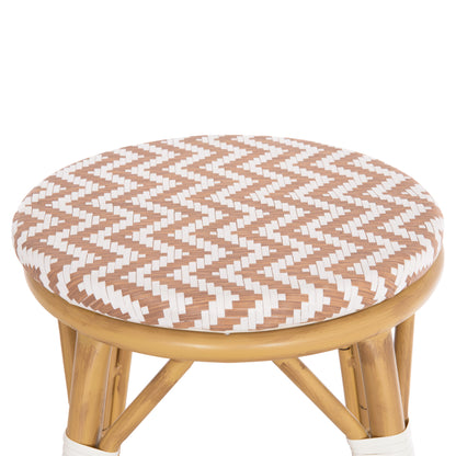 ΣΚΑΜΠΟ ΑΛΟΥΜΙΝΙΟΥ ΜΕΣ. ΥΨΟΥΣ CHINO BAMBOO LOOK ΦΥΣΙΚΟ & TEXTILENE 43x43x65