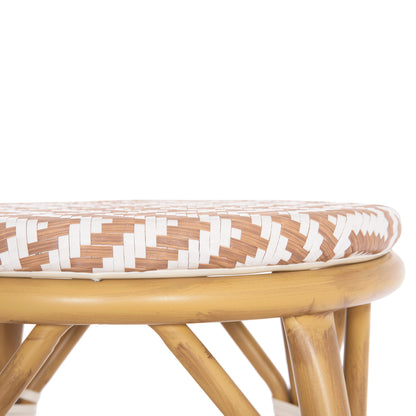 ΣΚΑΜΠΟ ΑΛΟΥΜΙΝΙΟΥ ΜΕΣ. ΥΨΟΥΣ CHINO BAMBOO LOOK ΦΥΣΙΚΟ & TEXTILENE 43x43x65