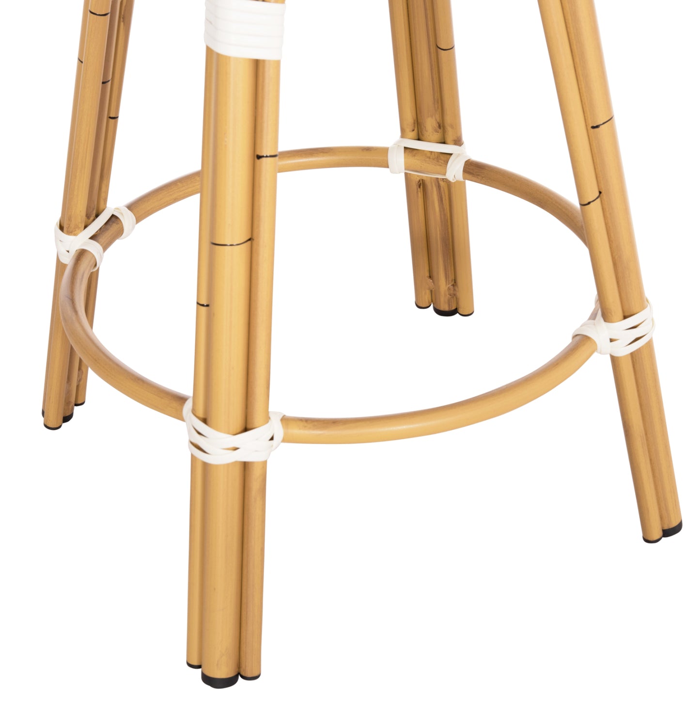 ΣΚΑΜΠΟ ΑΛΟΥΜΙΝΙΟΥ ΜΕΣ. ΥΨΟΥΣ CHINO BAMBOO LOOK ΦΥΣΙΚΟ & TEXTILENE 43x43x65